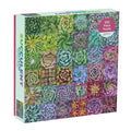 Succulent Spectrum 500 Piece Puzzle 500 Piece Puzzles Galison