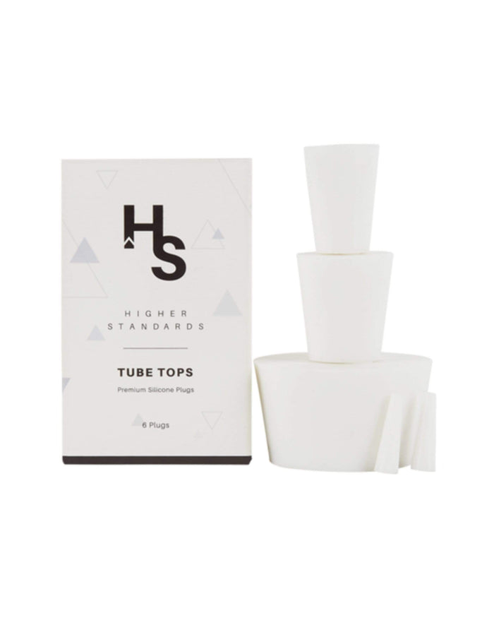 Tube Top Silicone Plugs 6 Pack - Higher Standards Higher Standards