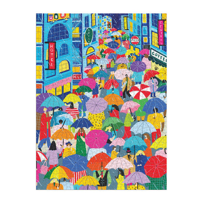 Umbrella Lane 1000 Piece Puzzle Puzzles Jonathan Adler