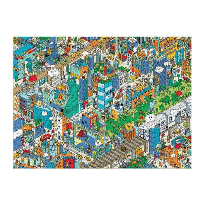 Uncovering New York City Search and Find 1000 Piece Puzzle 1000 Piece Puzzles Hyesu Lee
