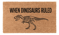 When Dinosaurs Ruled Coir Mat