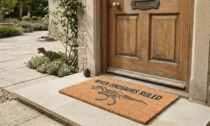 When Dinosaurs Ruled Coir Mat