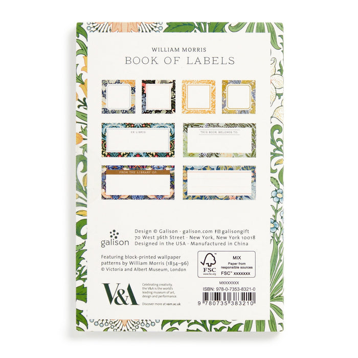 William Morris Book of Labels Labels William Morris
