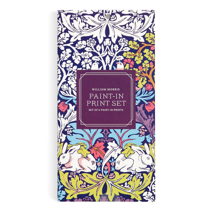 William Morris Paint-In Print Set Coloring & Activity Books William Morris
