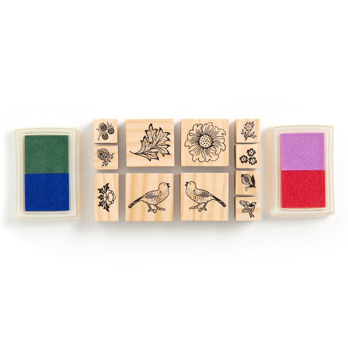 William Morris Rubber Stamp Set Stamp Set William Morris