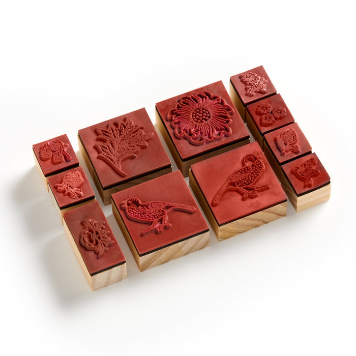 William Morris Rubber Stamp Set Stamp Set William Morris