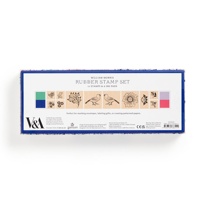 William Morris Rubber Stamp Set Stamp Set William Morris