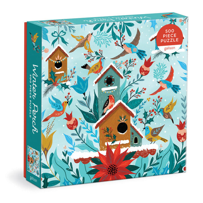 Winter Perch 500 Piece Puzzle Puzzles Cagla Zimmerman