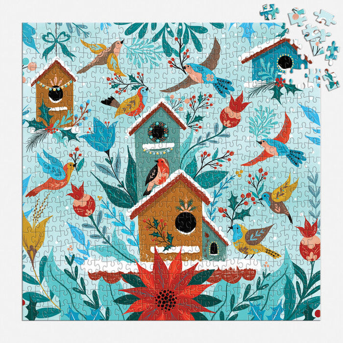 Winter Perch 500 Piece Puzzle Puzzles Cagla Zimmerman