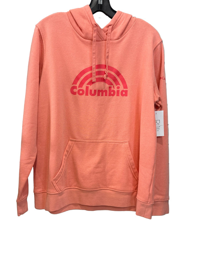 Women’s Columbia Logo Hoodie Size L Large New Condition
