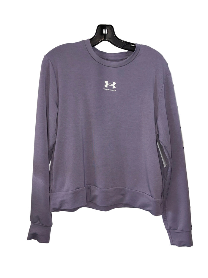 Women’s Under Armour Long Crop Sweatshirt Size M Medium