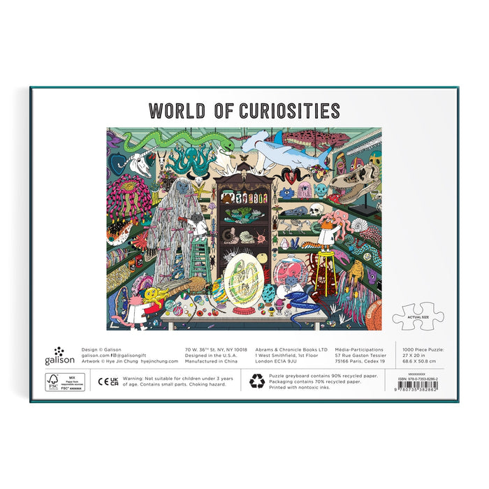World of Curiosities 1000 Piece Puzzle Jigsaw Puzzle Hyesu Lee